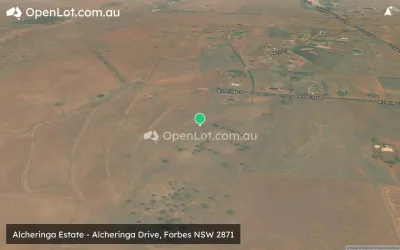 Satellite image for  Alcheringa Estate - Alcheringa Drive, Forbes NSW 2871