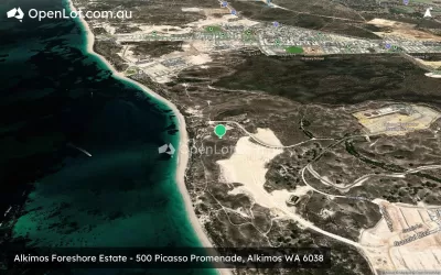 Satellite image for  Alkimos Foreshore Estate - 500 Picasso Promenade, Alkimos WA 6038