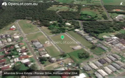 Satellite image for  Allambie Grove Estate - Pioneer Drive, Morisset NSW 2264