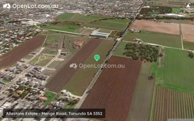 Satellite image for  Allestone Estate - Menge Road, Tanunda SA 5352