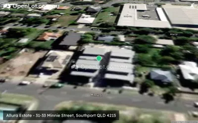 Satellite image for  Allura Estate - 31-33 Minnie Street, Southport QLD 4215