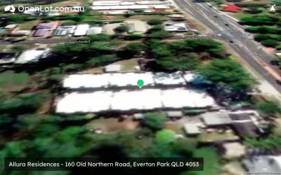 Satellite image for  Allura Residences - 160 Old Northern Road, Everton Park QLD 4053