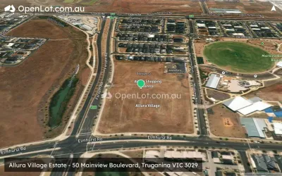 Satellite image for  Allura Village Estate - 50 Mainview Boulevard, Truganina VIC 3029