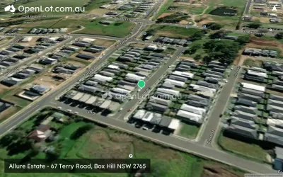 Satellite image for  Allure Estate - 67 Terry Road, Box Hill NSW 2765