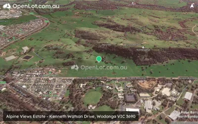 Satellite image for  Alpine Views Estate - Kenneth Watson Drive, Wodonga VIC 3690