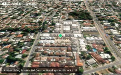 Satellite image for  Amber Living Estate - 107 Owtram Road, Armadale WA 6112