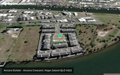 Satellite image for  Ancora Estate - Ancora Crescent, Hope Island QLD 4212