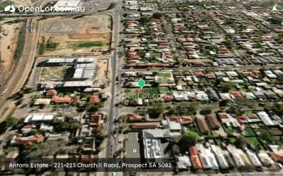 Satellite image for  Antons Estate - 221-223 Churchill Road, Prospect SA 5082
