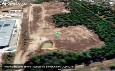 Satellite image for  Arabella Heights Estate - Estramina Street, Oxley QLD 4075