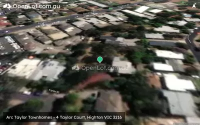 Satellite image for  Arc Taylor Townhomes - 4 Taylor Court, Highton VIC 3216