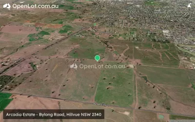 Satellite image for  Arcadia Estate - Bylong Road, Hillvue NSW 2340