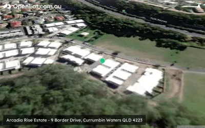 Satellite image for  Arcadia Rise Estate - 9 Border Drive, Currumbin Waters QLD 4223