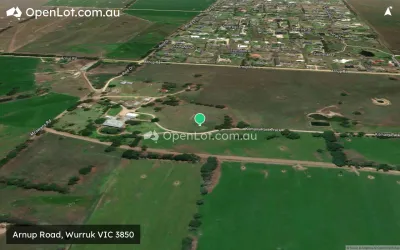 Satellite image for  Arnup Road, Wurruk VIC 3850