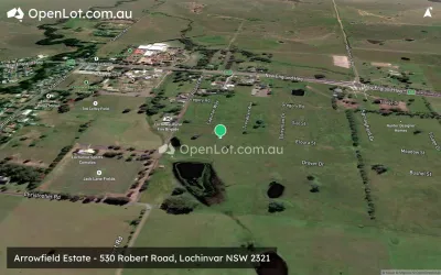 Satellite image for  Arrowfield Estate - 530 Robert Road, Lochinvar NSW 2321