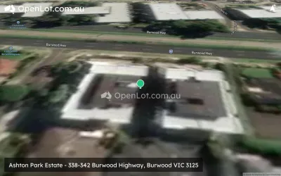 Satellite image for  Ashton Park Estate - 338-342 Burwood Highway, Burwood VIC 3125