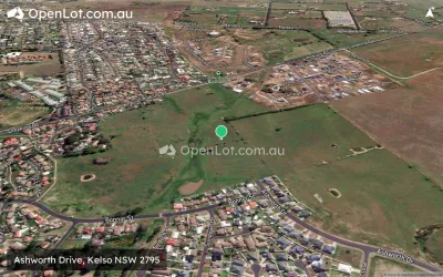 Satellite image for  Ashworth Drive, Kelso NSW 2795