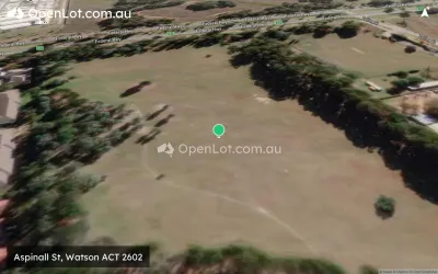 Satellite image for  Aspinall St, Watson ACT 2602