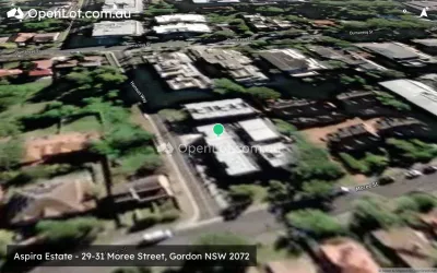 Satellite image for  Aspira Estate - 29-31 Moree Street, Gordon NSW 2072