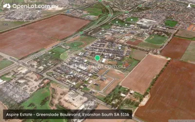 Satellite image for  Aspire Estate - Greenslade Boulevard, Evanston South SA 5116