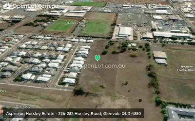 Satellite image for  Aspire on Hursley Estate - 226-232 Hursley Road, Glenvale QLD 4350