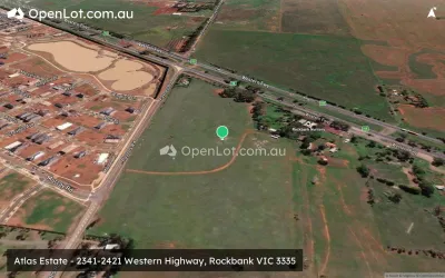 Satellite image for  Atlas Estate - 2341-2421 Western Highway, Rockbank VIC 3335
