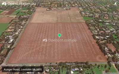 Satellite image for  Aunger Road, Lewiston SA 5501