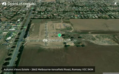 Satellite image for  Autumn Views Estate - 2662 Melbourne-lancefield Road, Romsey VIC 3434