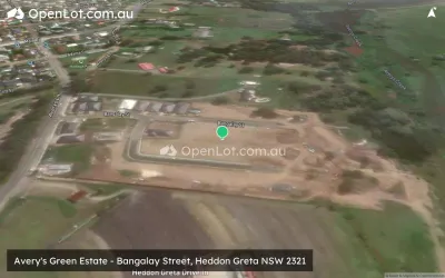 Satellite image for  Avery's Green Estate - Bangalay Street, Heddon Greta NSW 2321