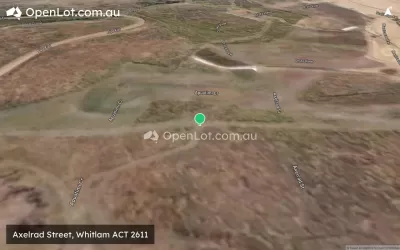 Satellite image for  Axelrad Street, Whitlam ACT 2611