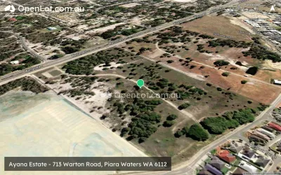Satellite image for  Ayana Estate - 713 Warton Road, Piara Waters WA 6112