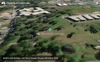 Satellite image for  BABYLON Estate - 41 Terry Road, Rouse Hill NSW 2155