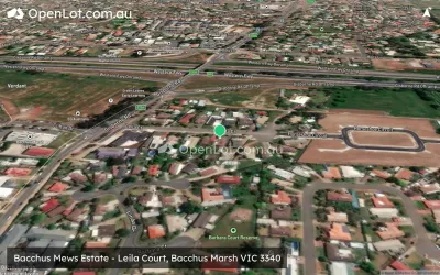 Satellite image for  Bacchus Mews Estate - Leila Court, Bacchus Marsh VIC 3340