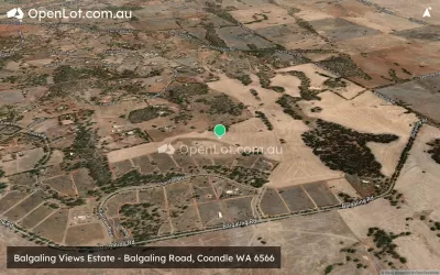 Satellite image for  Balgaling Views Estate - Balgaling Road, Coondle WA 6566