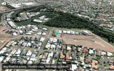 Satellite image for  Bay Reserve Estate - Pantlins Lane, Urraween QLD 4655