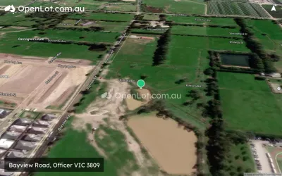 Satellite image for  Bayview Road, Officer VIC 3809