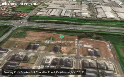 Satellite image for  Bentley Park Estate - 619 Chandler Road, Keysborough VIC 3173