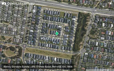 Satellite image for  Bernly Gardens Estate - 69s O'Shea Road, Berwick VIC 3806