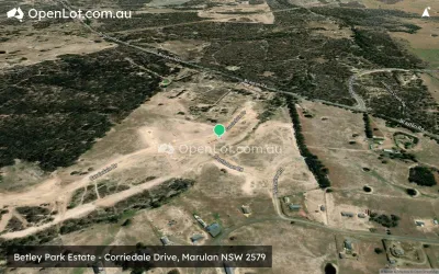 Satellite image for  Betley Park Estate - Corriedale Drive, Marulan NSW 2579