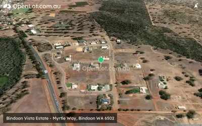 Satellite image for  Bindoon Vista Estate - Myrtle Way, Bindoon WA 6502