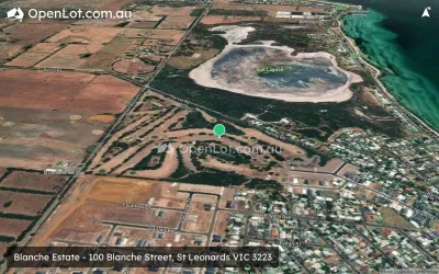 Satellite image for  Blanche Estate - 100 Blanche Street, St Leonards VIC 3223
