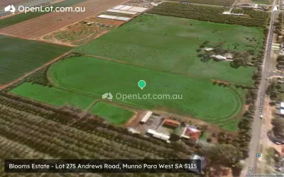 Satellite image for  Blooms Estate - Lot 275 Andrews Road, Munno Para West SA 5115
