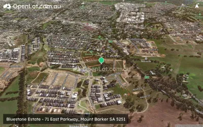 Satellite image for  Bluestone Estate - 71 East Parkway, Mount Barker SA 5251