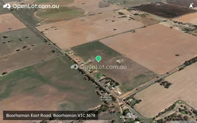 Satellite image for  Boorhaman East Road, Boorhaman VIC 3678