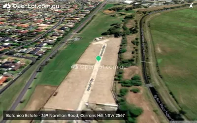 Satellite image for  Botanica Estate - 359 Narellan Road, Currans Hill NSW 2567