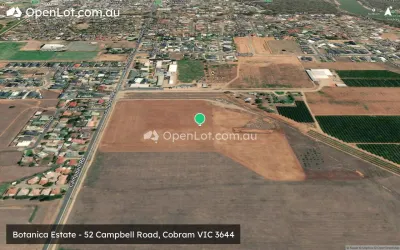 Satellite image for  Botanica Estate - 52 Campbell Road, Cobram VIC 3644