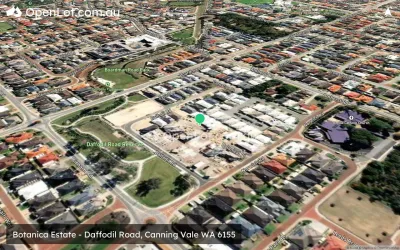 Satellite image for  Botanica Estate - Daffodil Road, Canning Vale WA 6155