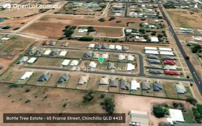 Satellite image for  Bottle Tree Estate - 65 Frame Street, Chinchilla QLD 4413