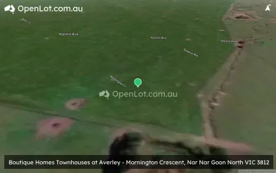 Satellite image for  Boutique Homes Townhouses at Averley - Mornington Crescent, Nar Nar Goon North VIC 3812