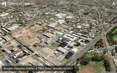 Satellite image for  Bowden Gasworks Estate - 4 Third Street, Bowden SA 5007