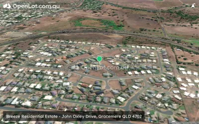 Satellite image for  Breeze Residential Estate - John Oxley Drive, Gracemere QLD 4702